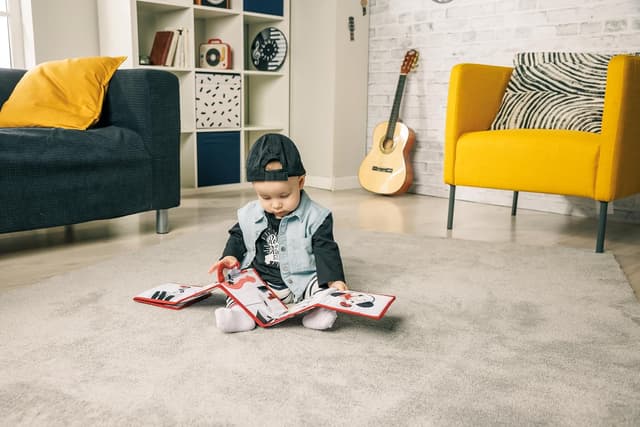 Thumbnail 6 de Tiny Love Double-Sided First Book, Libro sensoriale 0+ mesi