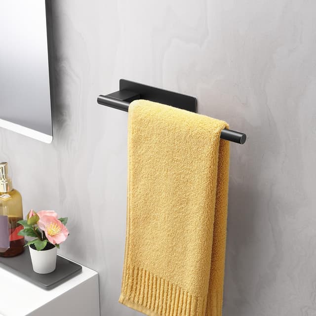 Detalle de ALΟCEO ALOCEO towel rail 28 cm matte black
