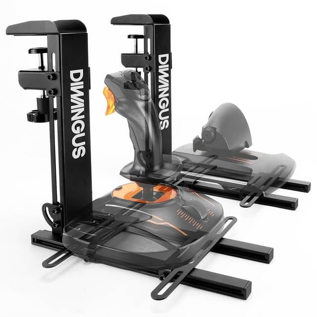 Detalle de DIWANGUS HOTAS Halterung für Logitech X56 Joystick