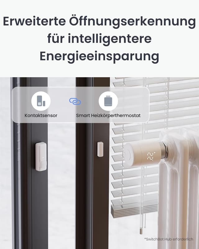 Detalle 2 de SwitchBot Termostato smart per termosifone 10 mesi autonomia