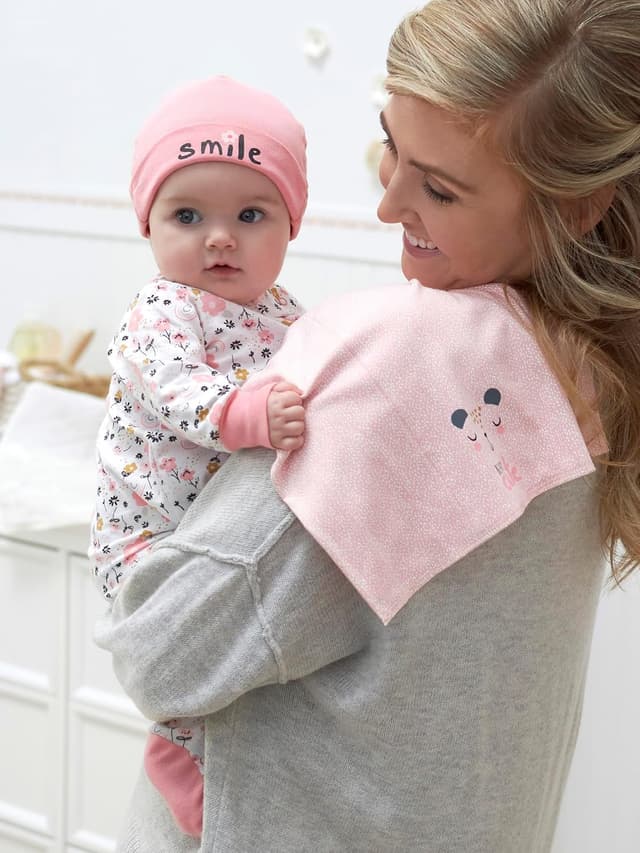 Detalle de Gerber Sleep ’N Play Fußband (4er-Set) für Neugeborene & Babys – Kratzschutz und einfaches Umziehen