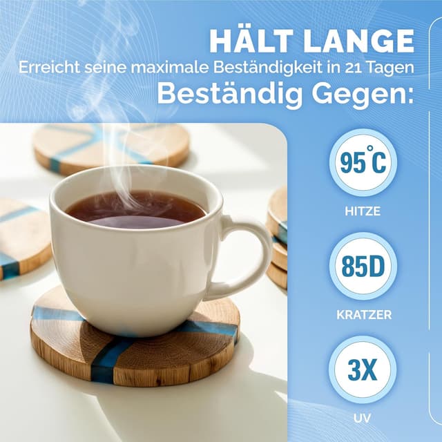 Detalle 2 de Craft Resin 4L Epoxidharz Set, transparent