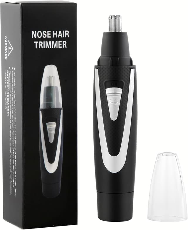 Detalle de Ear Nose Hair Trimmer 2025, Dual-Edge Waterproof ✂