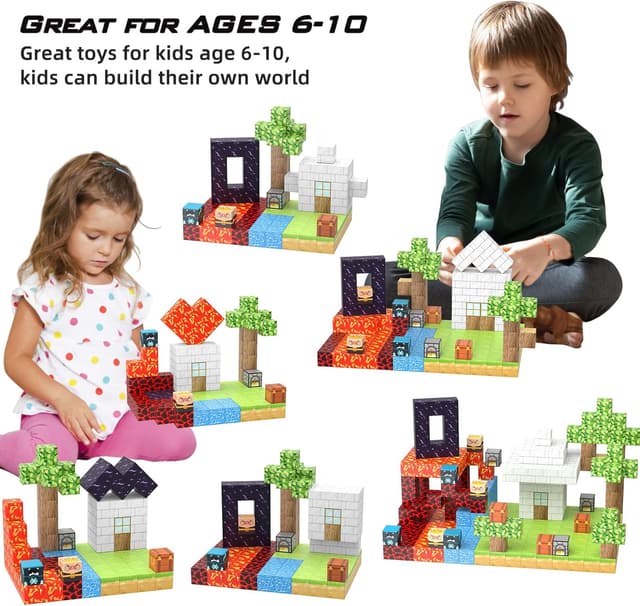 Thumbnail 6 de MAGFORMERS 100pcs - Bloques Magnéticos Creativos para Niños 🧩