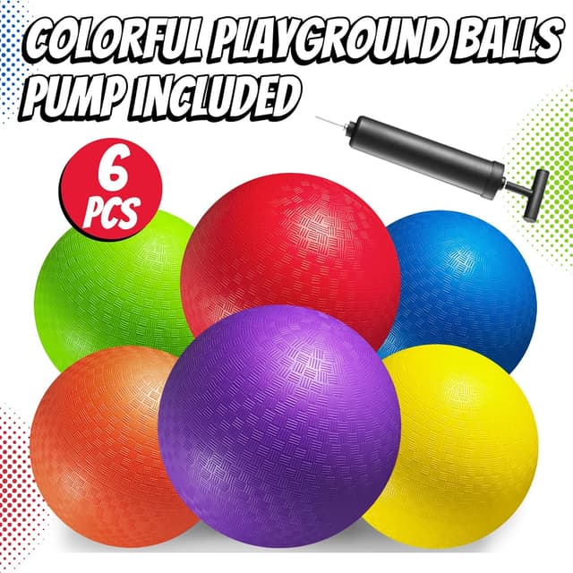 Thumbnail 5 de 5-inch Playground Balls 6-Pack