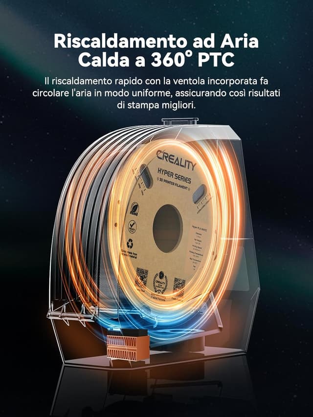 Thumbnail 3 de Creality Space Pi Essiccatore 3,7 pollici