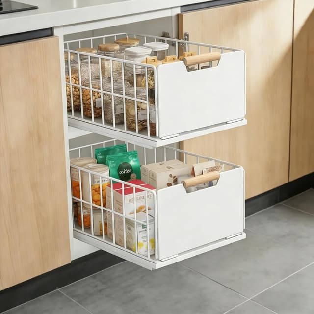 Imagen de Cajones extraíbles de cocina 40x25x18 cm en OfertitasTOP