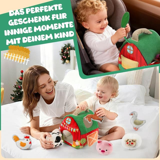 Thumbnail 6 de URMYWO Baby Spielzeug Bauernhof Montessori Sensorik