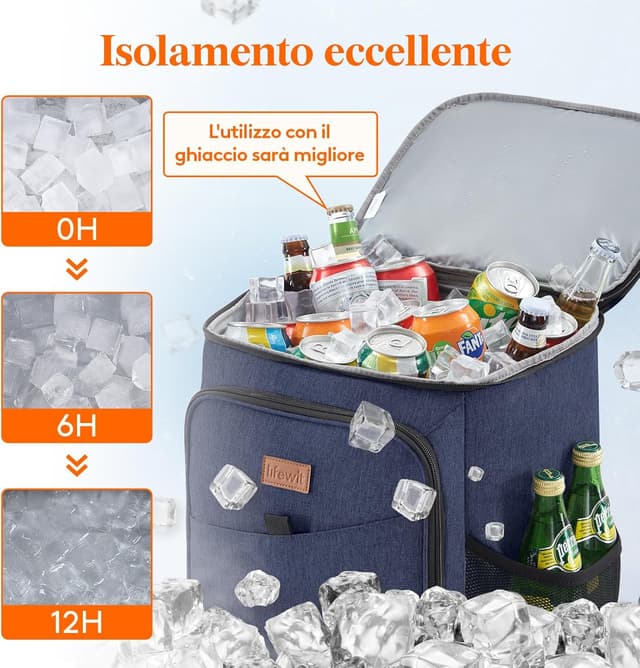 Thumbnail 1 de Lifewit Zaino Frigo Termico 26L