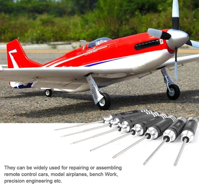 Detalle de Gruiqrd 7pc hex screwdriver set for RC