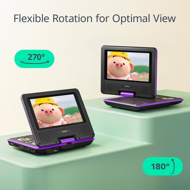 Thumbnail 2 de Yoton Lettore DVD portatile 2500 mAh