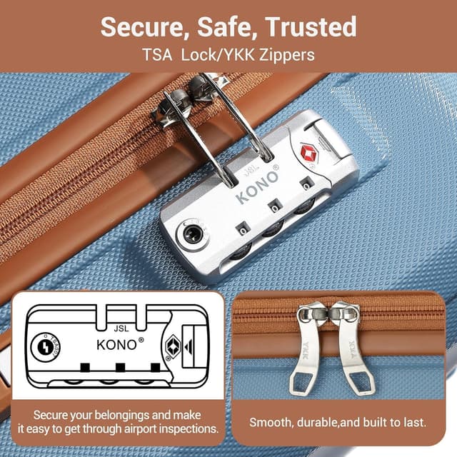 Thumbnail 3 de Kono Fashion Hand Luggage 28" Trolley