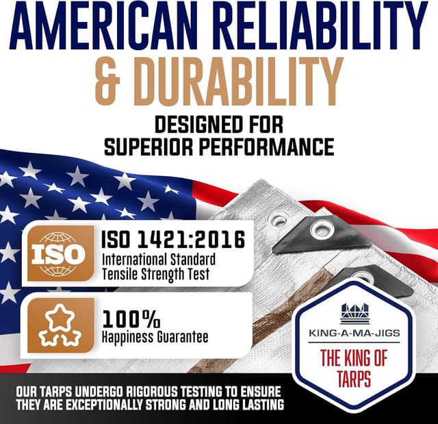 Detalle 2 de 20x30 Heavy Duty Tarp 10 Mil