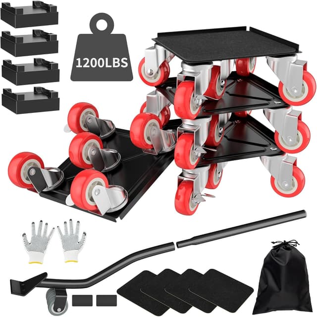 Detalle de MYUEA Furniture Dolly 1800 lbs capacity 🛠