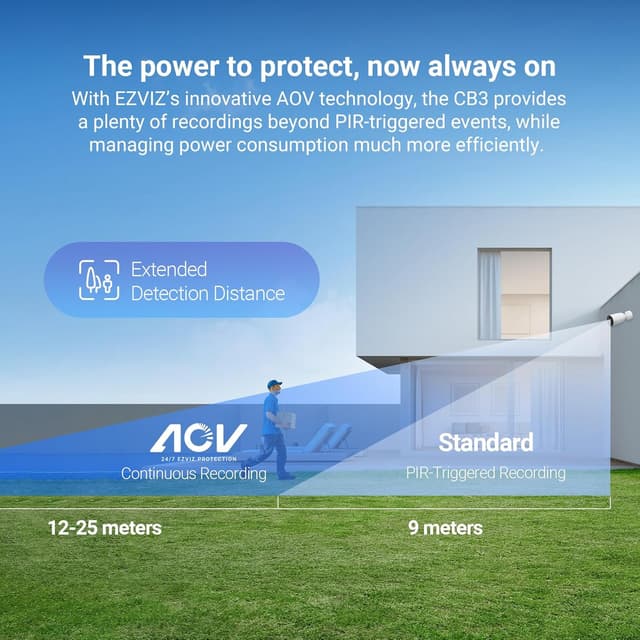 Thumbnail 5 de EZVIZ 2-Pack 2K Battery Security Camera 4MP