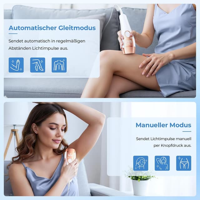 Thumbnail 4 de Beauris IPL Haarentfernungsgerät 21 J 🪒