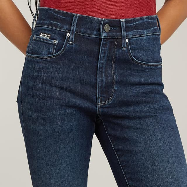 Detalle de G-Star Damen 3301 Skinny Jeans – mit Frontreißverschluss und 5-Pocket-Design