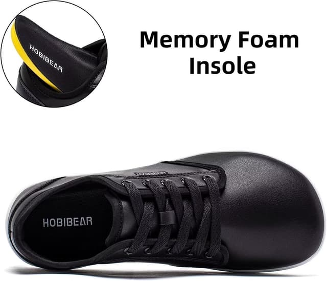 Detalle de HOBIBEAR Scarpe minimaliste zero drop a piedi nudi, unisex, punta larga