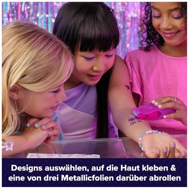 Detalle 2 de Cool MAKER Shimmer Me Tattoo Studio 135 Designs 🎨