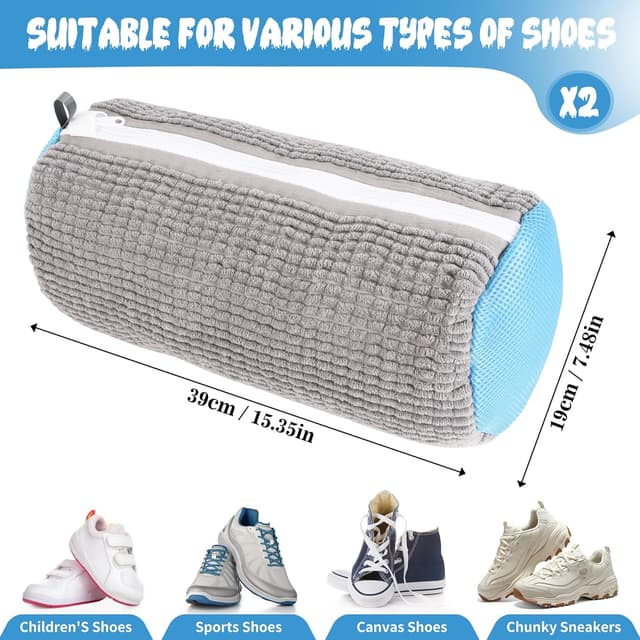 Thumbnail 4 de WUFANC Sacchetto Scarpe Lavatrice 39x19 cm