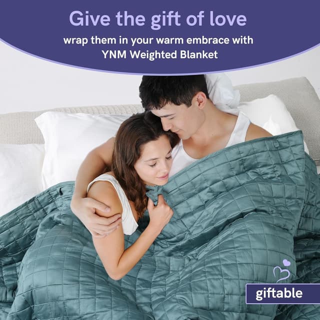 Thumbnail 6 de YnM 15lbs Weighted Blanket 48x72 inches