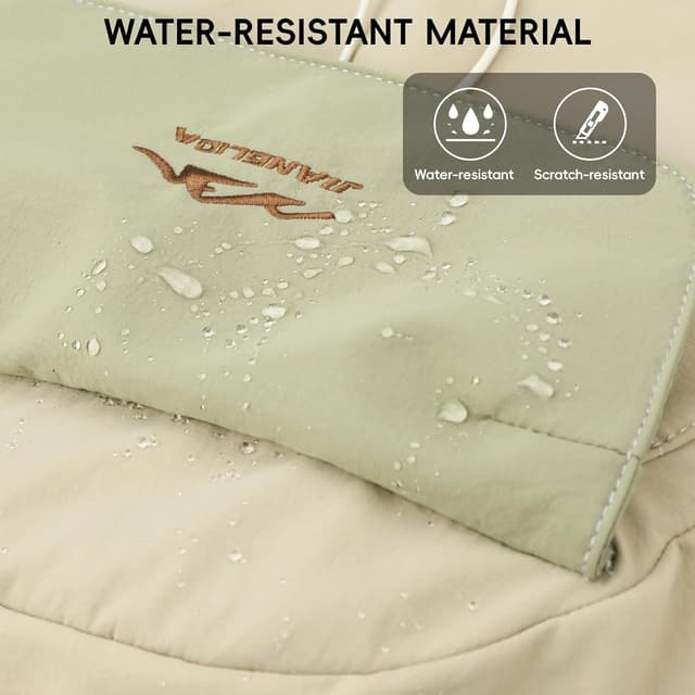 Detalle de Amythe sac à dos garçon 30L kaki pour ordinateur 15,6" (imperméable, léger)