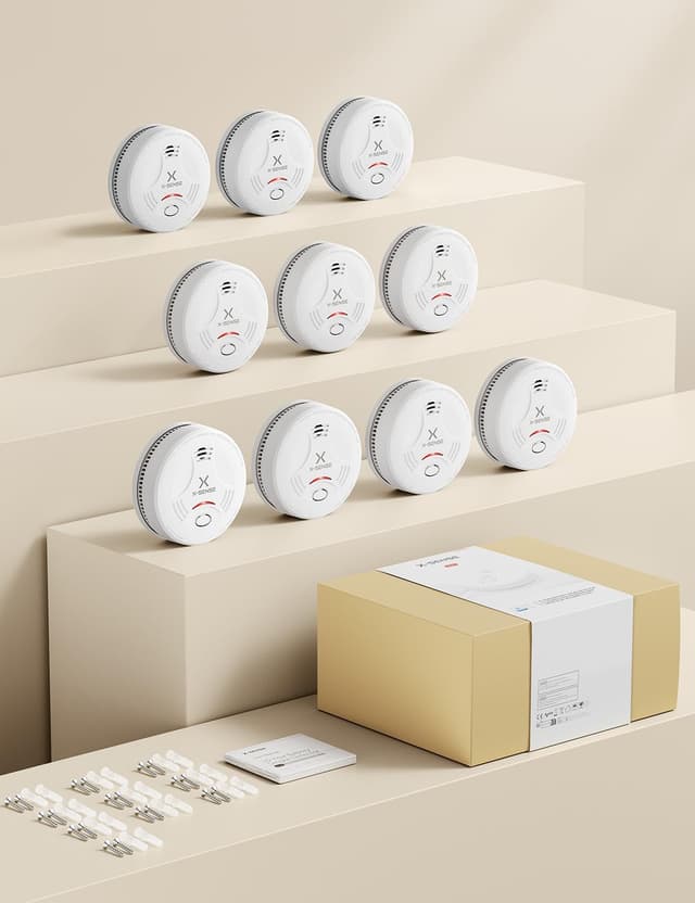 Thumbnail 6 de X-Sense SD11 rilevatore di fumo con batteria da 10 anni (conforme EN14604) – confezione da 10