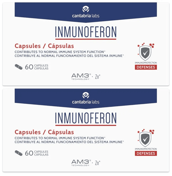 Imagen de Cantabria Labs Inmunoferon 2x60 cápsulas ✅ en OfertitasTOP