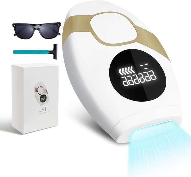 Detalle de IPL Hair Removal Device with 99,999 flashes, 5 energy levels and 2 modes for face, arms, legs & body