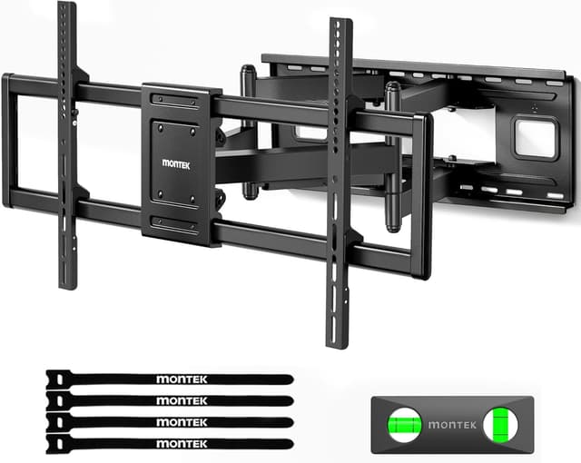 Imagen de monTEK Heavy Duty Full Motion TV Wall Mount (43–98 Inch) — 265 lbs Capacity, 27.7" Extension, Max VESA 800x400mm en OfertitasTOP