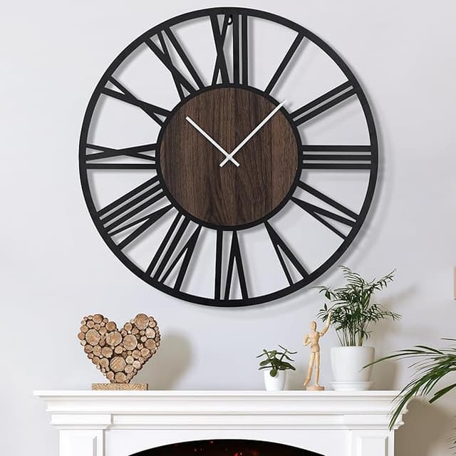 Imagen de Mee 2ou Reloj de Pared Vintage & Moderno 🕰️ - 34 a 80 cm para salón, cocina u oficina en OfertitasTOP