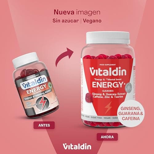Thumbnail 5 de VITALDIN Energy Gummies avec ginseng et caféine ⚡
