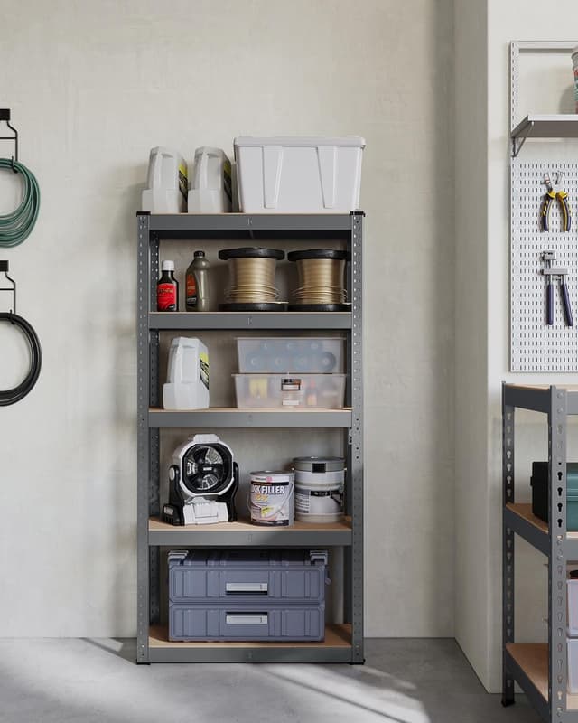 Thumbnail 1 de SONGMICS scaffalatura in acciaio 5 ripiani