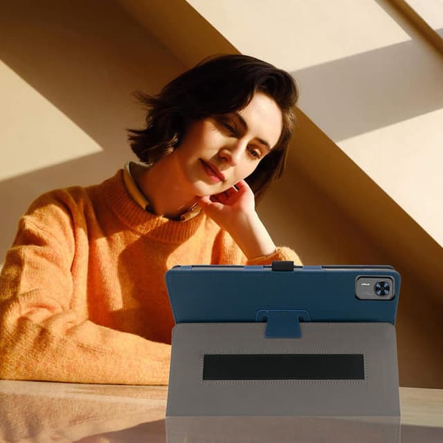 Detalle de zZjoOoj Schutzhülle für DOOGEE T36 12 Zoll Tablet inkl. 9H-Folie, Ständer und Anti-Kratzen-Set