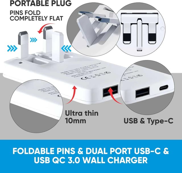 Detalle 2 de TWICK 20W Ultra Slim USB-C PD Charger