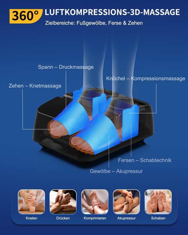 Thumbnail 4 de Mountrax Fußmassagegerät mit Wärme