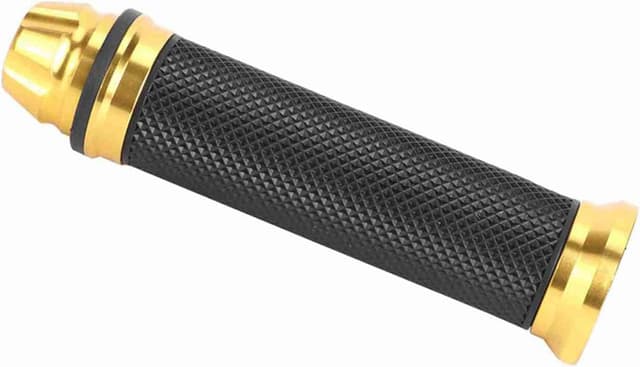 Thumbnail 3 de Motorcycle Gold Handlebar Lever Grips 7/8 inch
