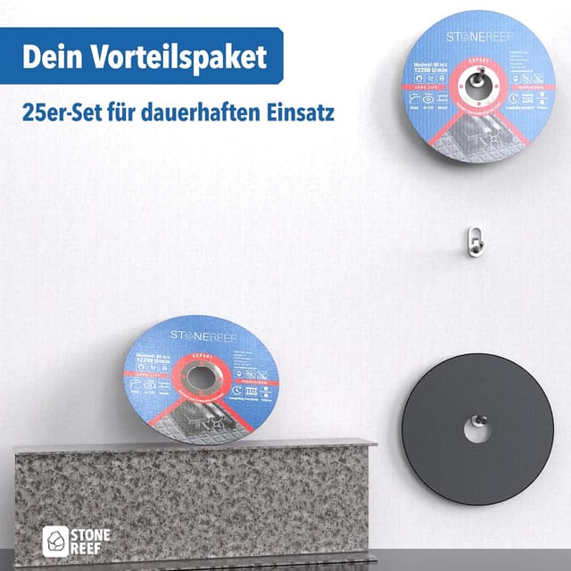 Thumbnail 6 de Trennscheiben 125 mm Extra dünn 1 mm 25er