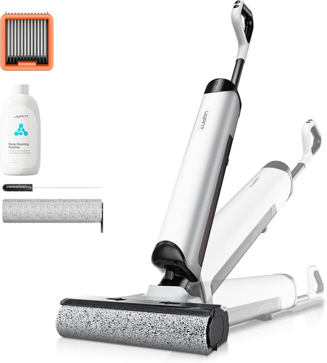 Detalle de uwant D500 Nass Trockensauger mit 180° Lay-Flat, 17.000 Pa und IPX6-Bodenbürste