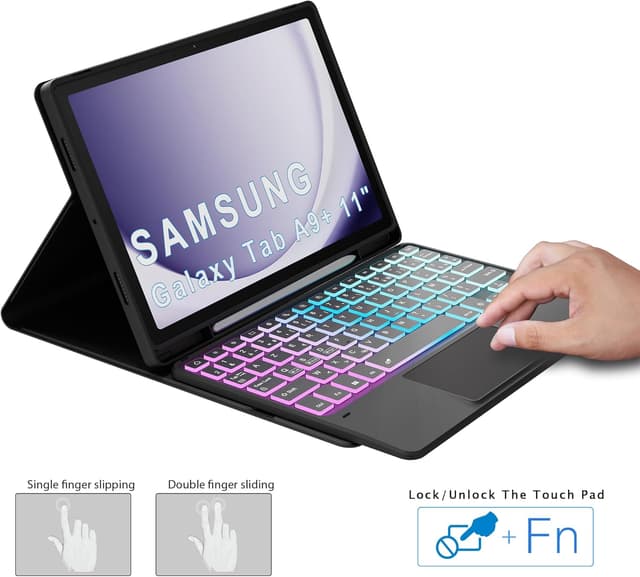 Thumbnail 4 de VANKEYPAD Étui clavier 11" Galaxy Tab A9+