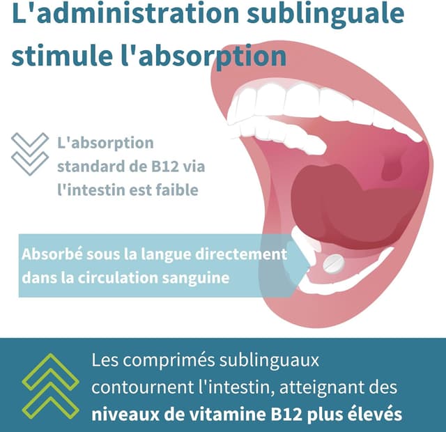 Detalle 2 de Igennus Complexe de vitamine B12 sublinguale (méthylcobalamine, adénosylcobalamine, hydroxocobalamine) 1000 mcg – 180 doses