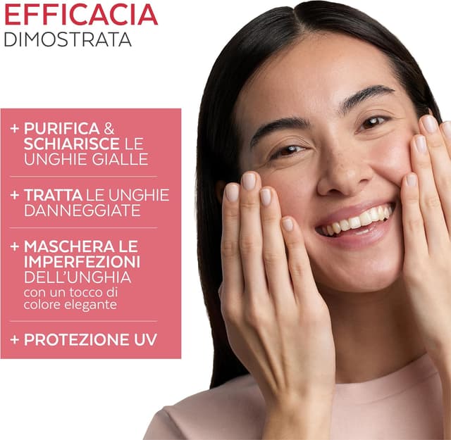 Detalle 2 de PODERM Smalto Micosi Unghie Swiss Made con Tea Tree, Silicio e Biotina – colore lattiginoso, 8 ml