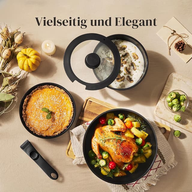 Detalle 2 de Redchef Topfsets Pfannenset 16-teilig