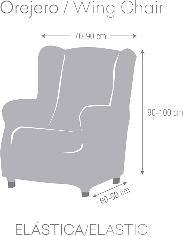 Thumbnail 3 de Eysa Llion funda orejero elástica 1 plaza Caldera