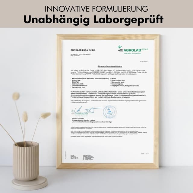 Detalle 2 de DAO Kapseln 120 Stück 300.000 HDU 🍃