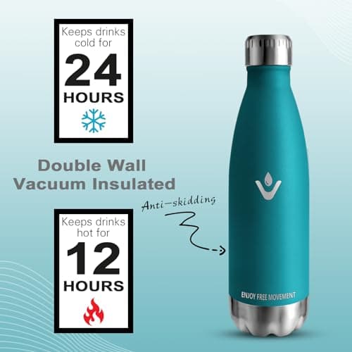Detalle 2 de Vikaster Botella 500 ml termo inoxidable, 12H/24H