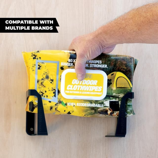 Thumbnail 4 de StealthMounts Porte-essuie lot de 2 pour atelier