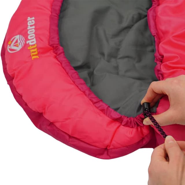 Detalle de outdoorer Kinderschlafsack Dream Express – Deckenschlafsack mit Baumwoll-Futter für Kinder