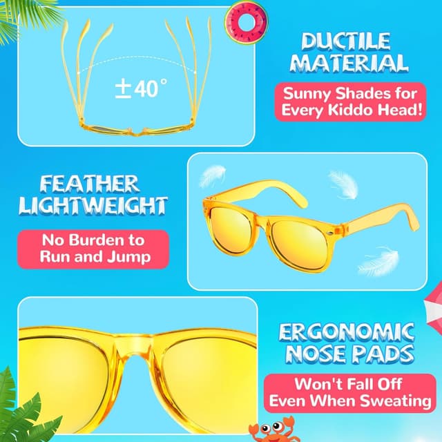 Thumbnail 6 de Kids Sunglasses Party Favors Bulk 32-pack