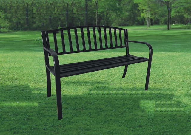 Detalle 2 de Panca Hollywood in acciaio verniciato Linea Garden Friend